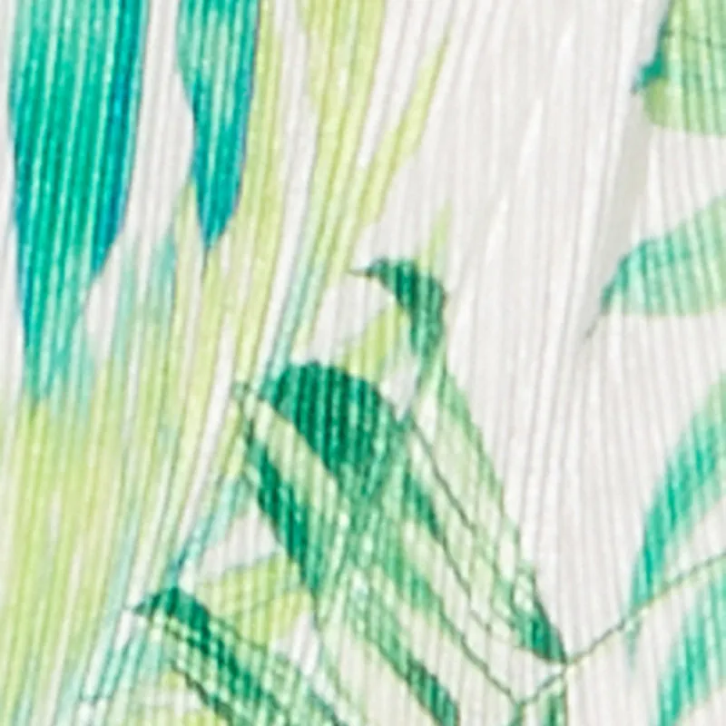 Plus Size Almost Famous Leaf Print Off the Shoulder Top sold by Rainbow product image thumbnail 4