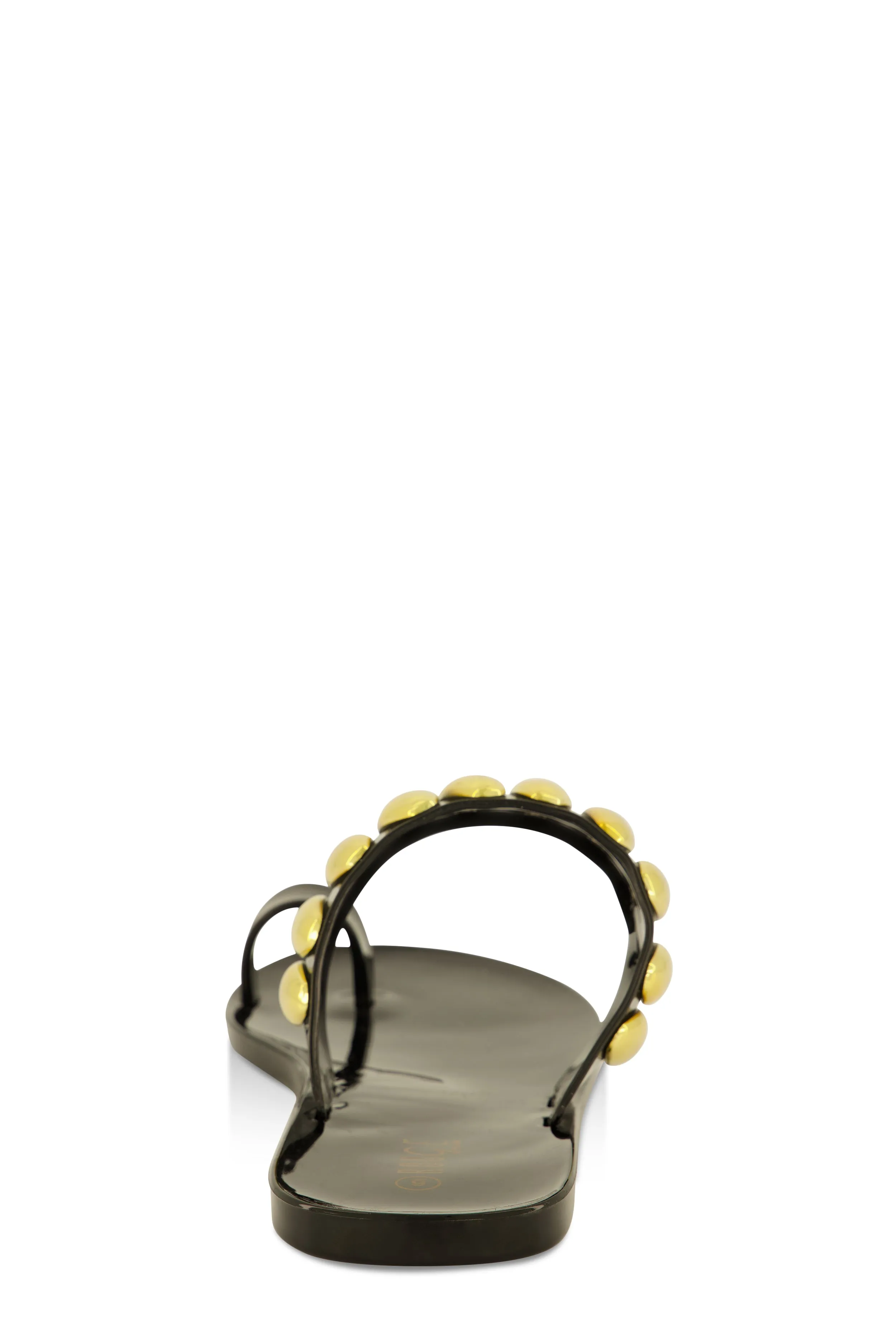 Studded Band Toe Loop Jelly Sandals sold by Rainbow product image thumbnail 3