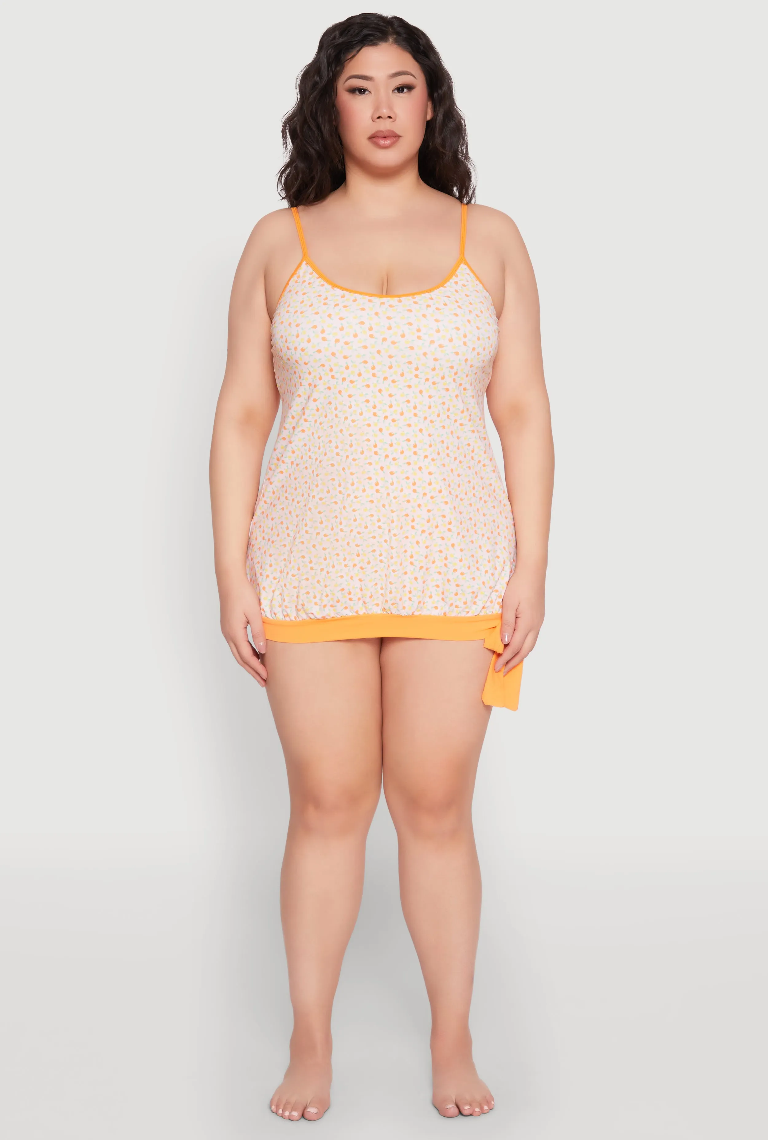 Plus Size Printed Tankini and Bikini Bottoms Set sold by Rainbow product image thumbnail 3