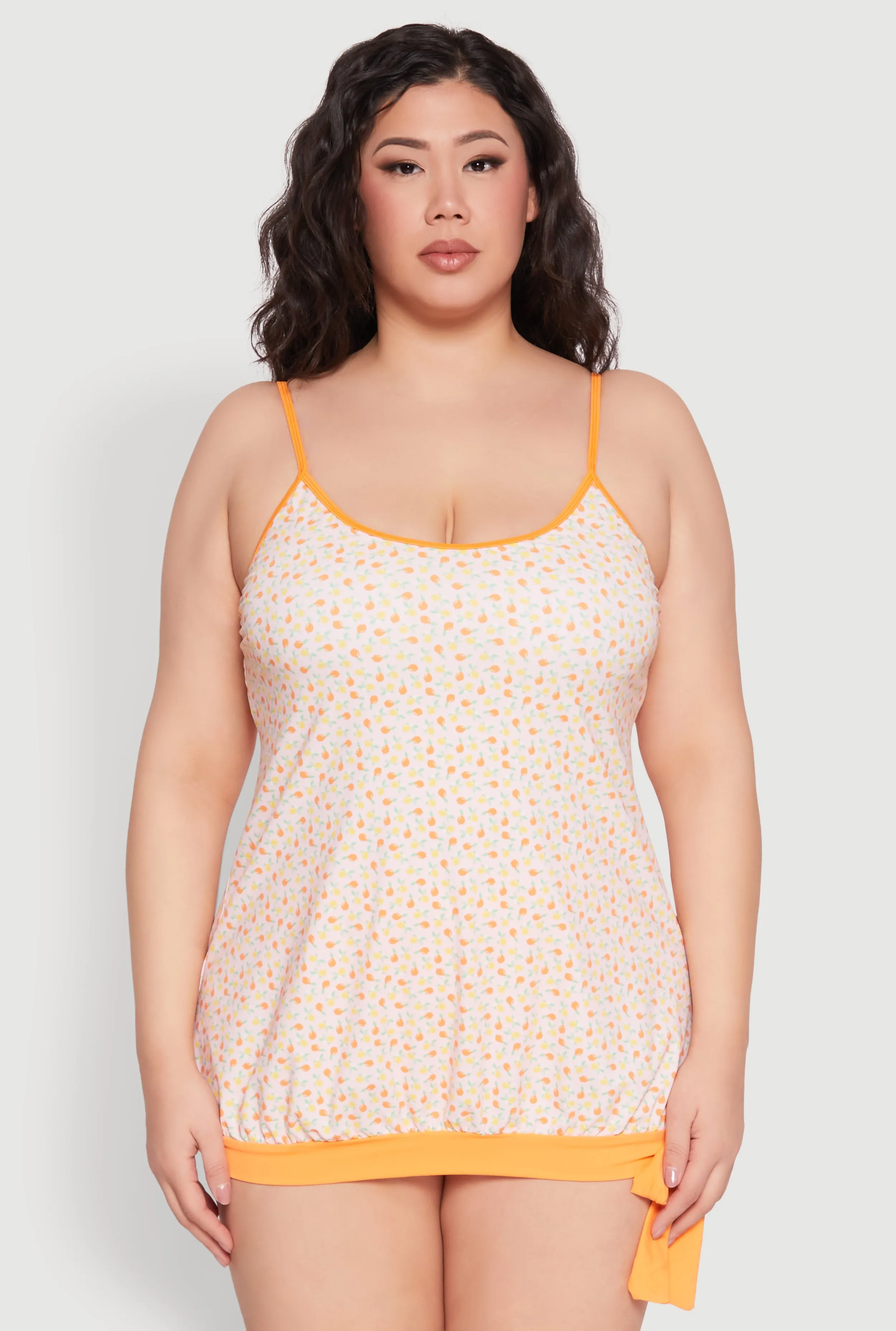Plus Size Printed Tankini and Bikini Bottoms Set sold by Rainbow product image thumbnail 2