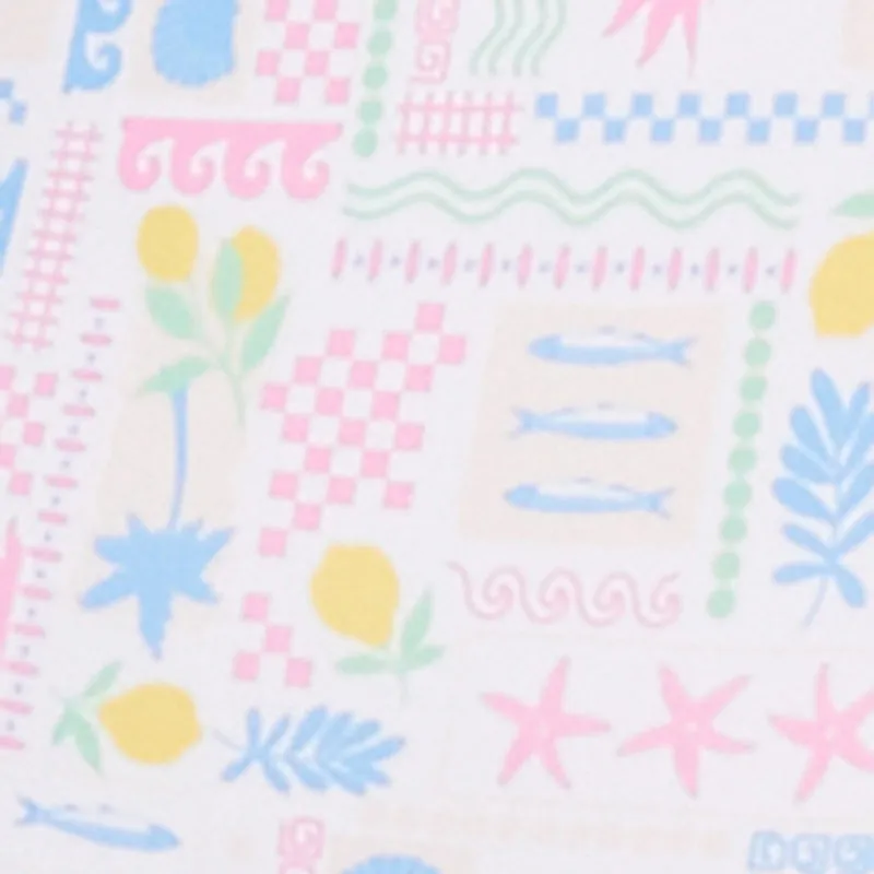 Plus Size Tropical Geometric Patterned One Piece Swimsuit sold by Rainbow product image thumbnail 4