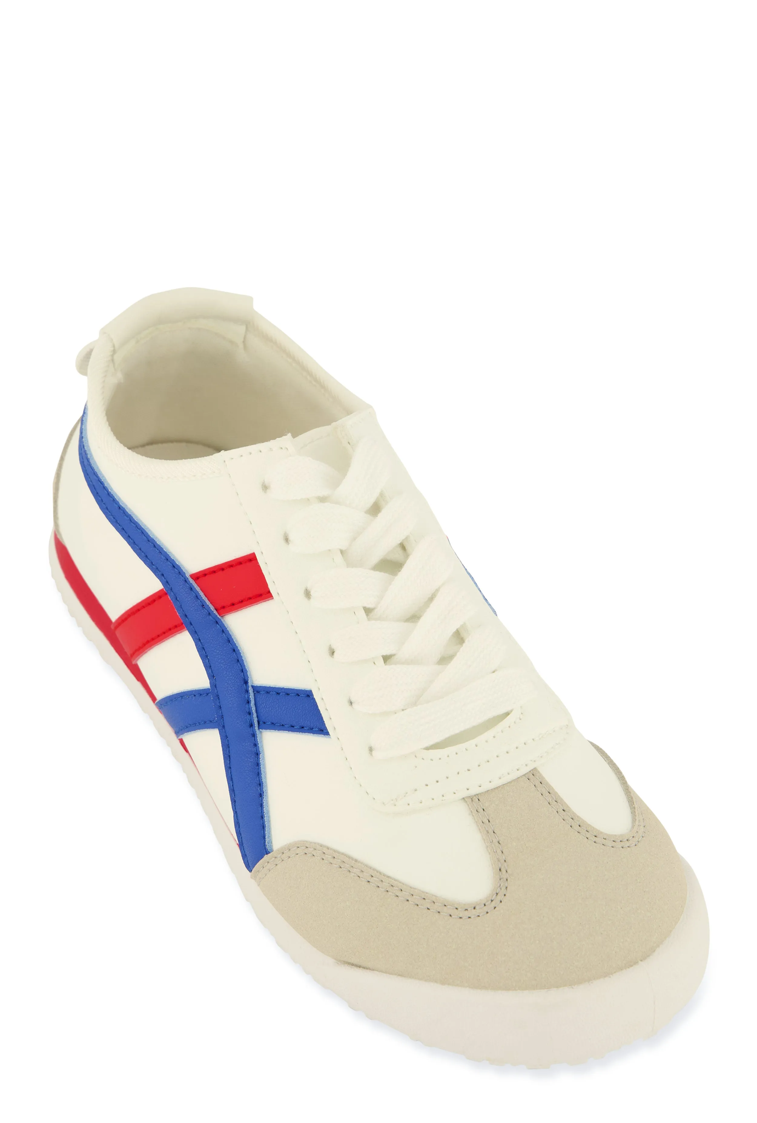 Contrast Trim Low Top Lace Up Sneaker sold by Rainbow