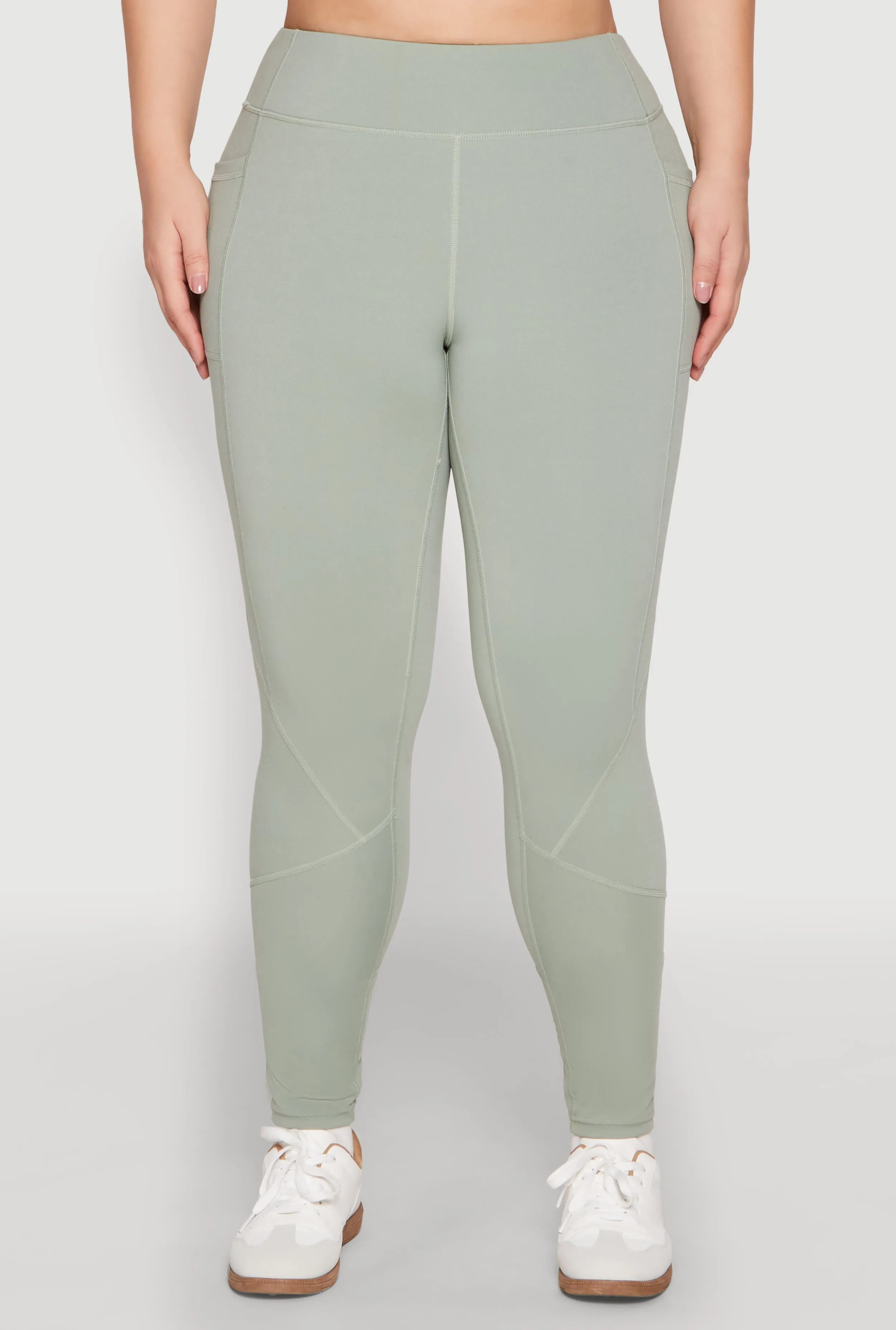 Plus Size Cell Phone Pocket Leggings sold by Rainbow product image thumbnail 5