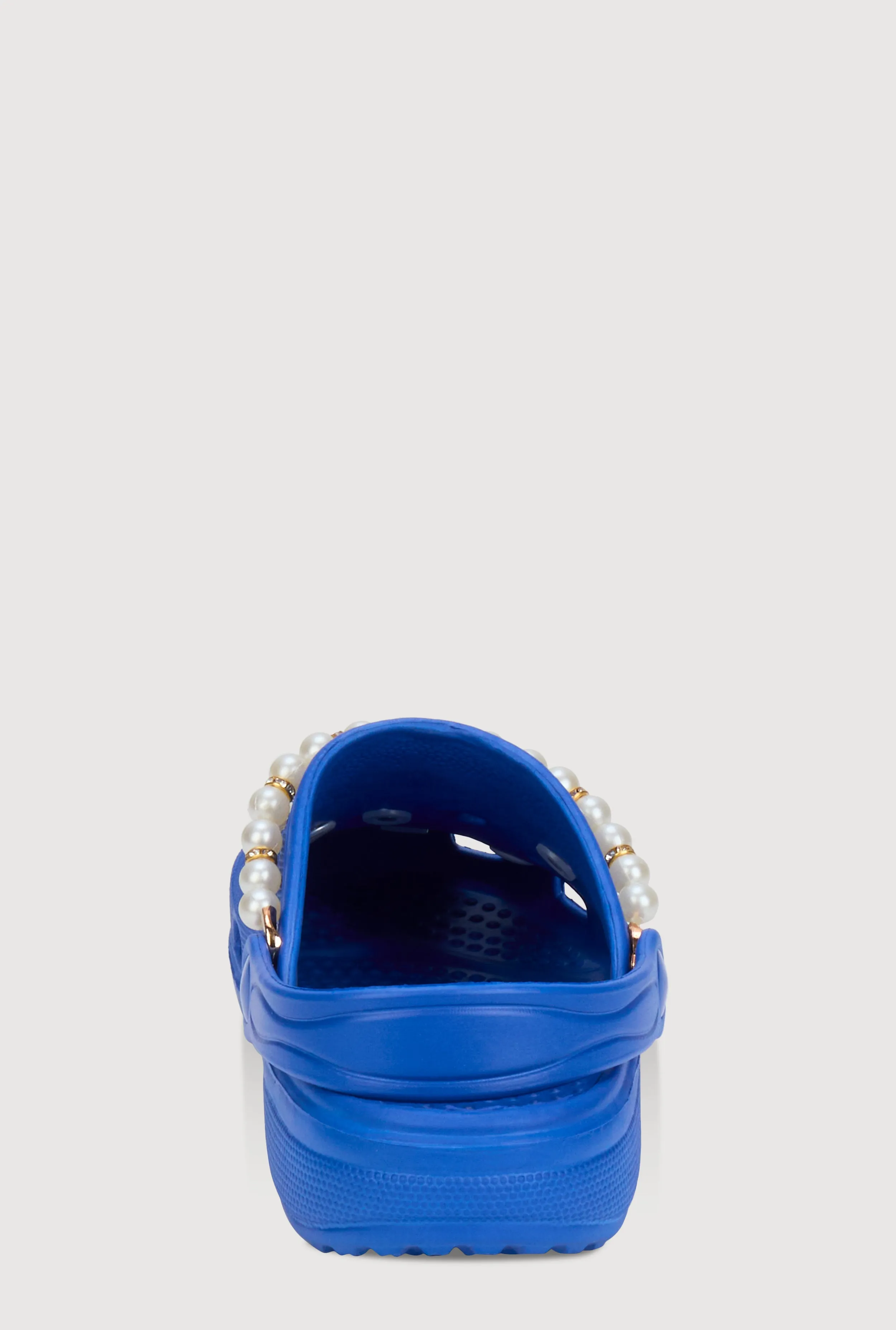 Faux Pearl Rhinestone Charm Slingback Clogs sold by Rainbow product image thumbnail 3