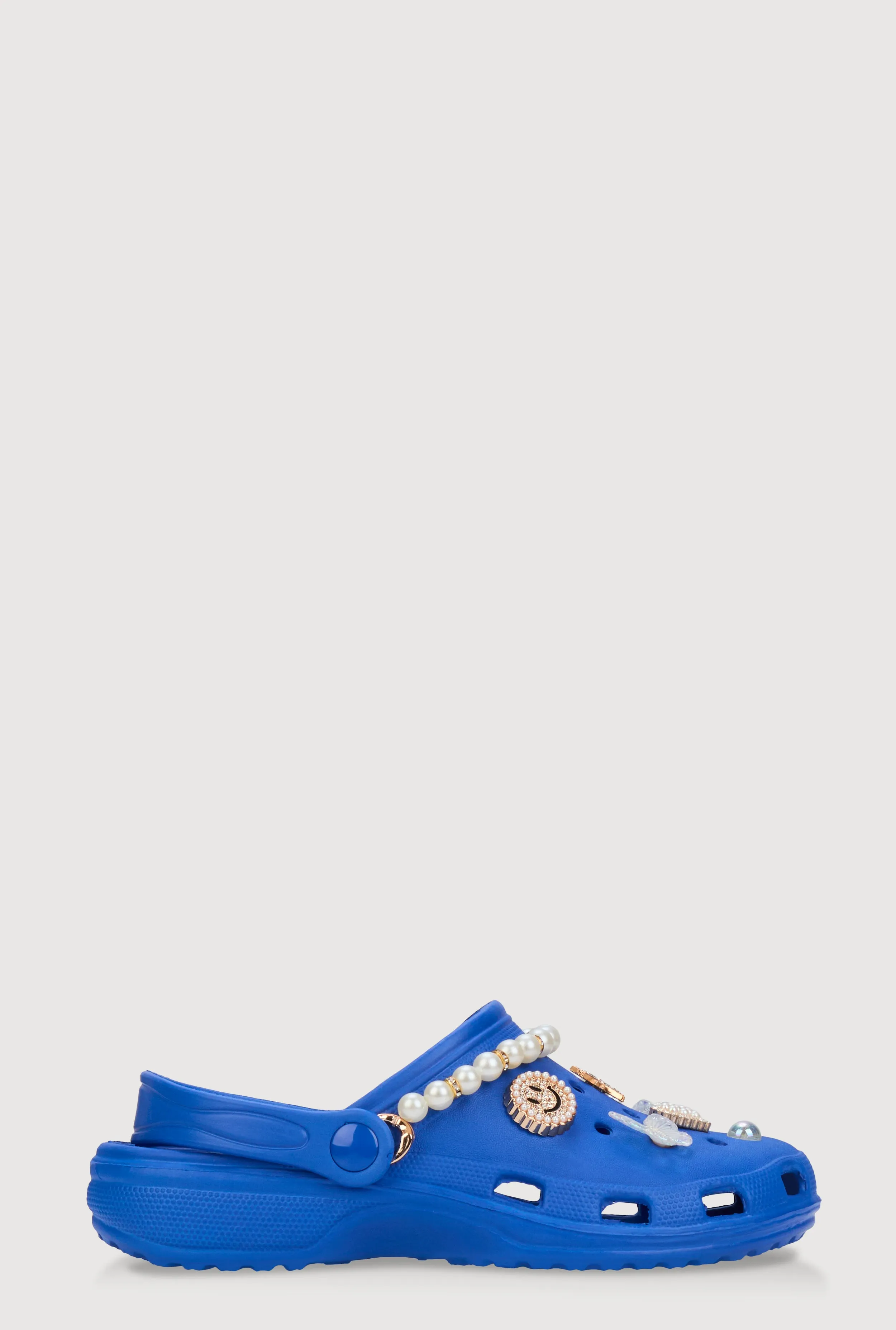 Faux Pearl Rhinestone Charm Slingback Clogs sold by Rainbow product image thumbnail 2