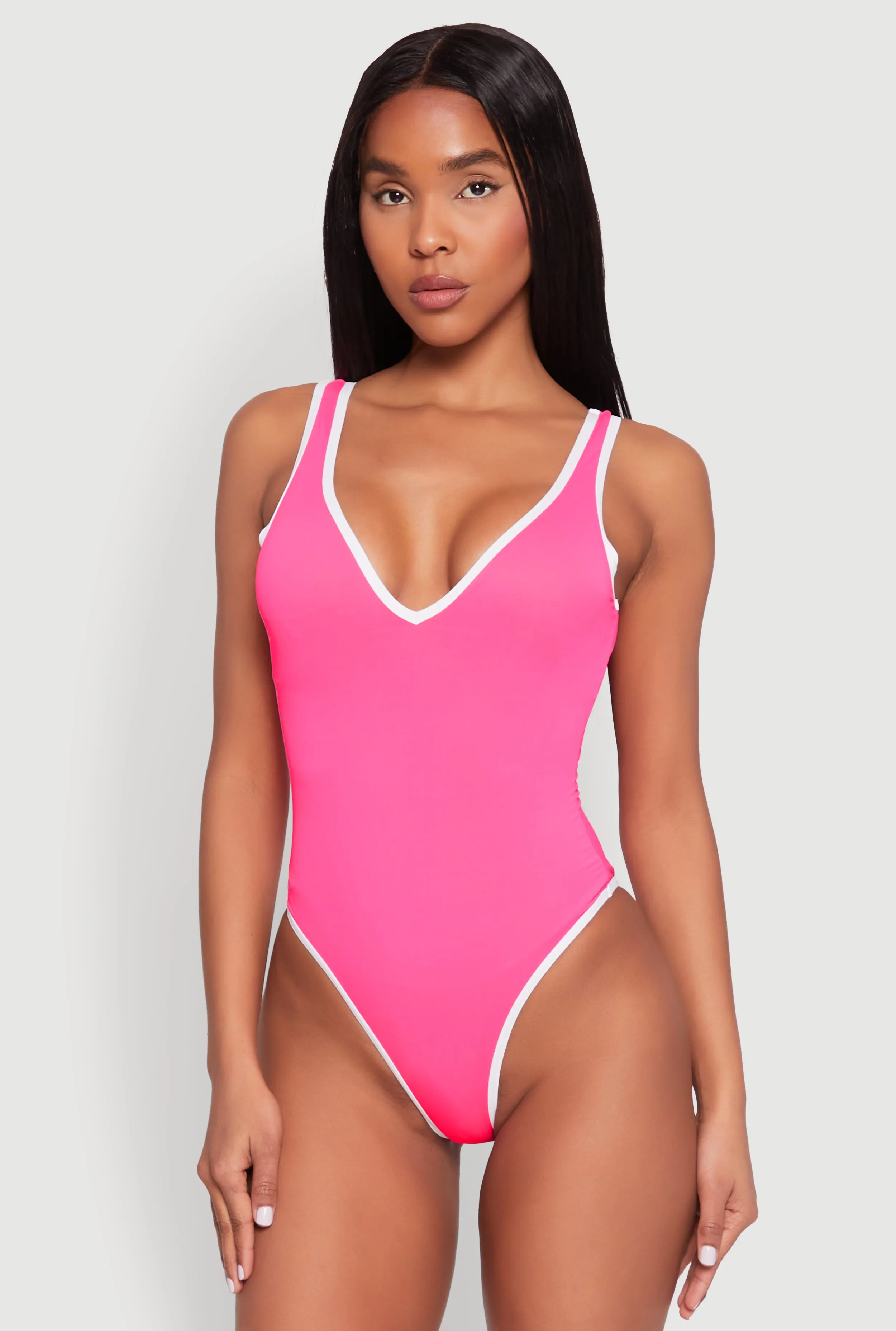 Contrast Trim One Piece Swimsuit sold by Rainbow product image thumbnail 2