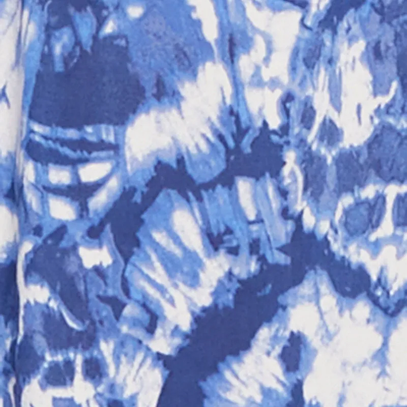 Plus Size Tie Dye Off the Shoulder Jumpsuit sold by Rainbow product image thumbnail 4