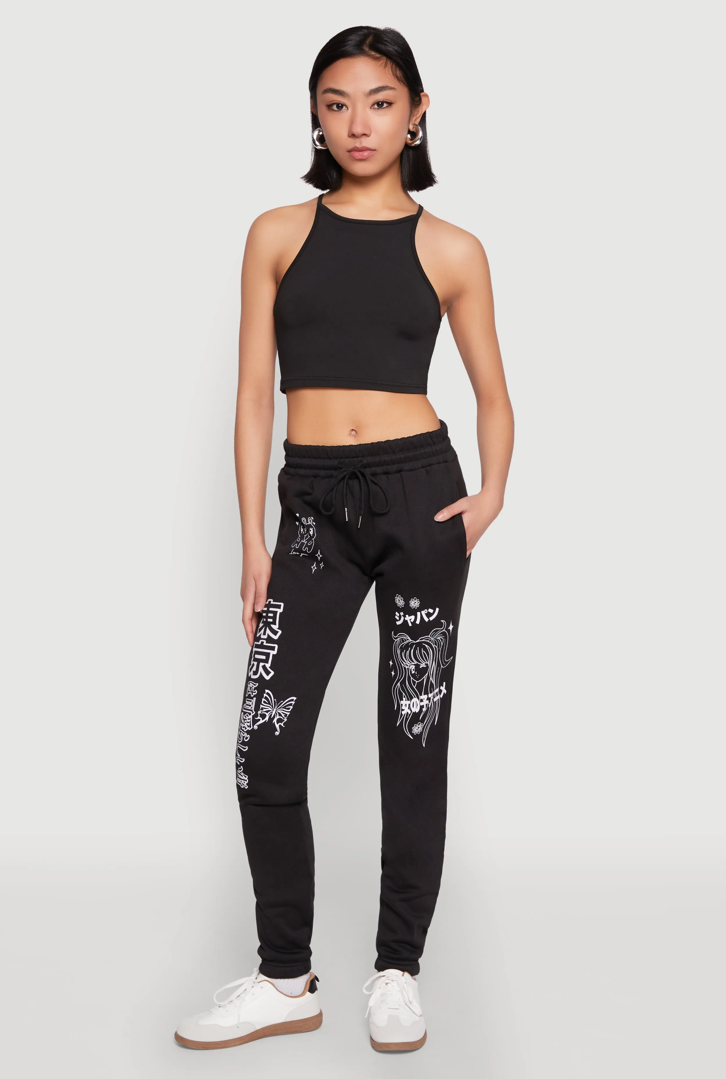 Anime Graphic Print Sweatpants sold by Rainbow product image thumbnail 2