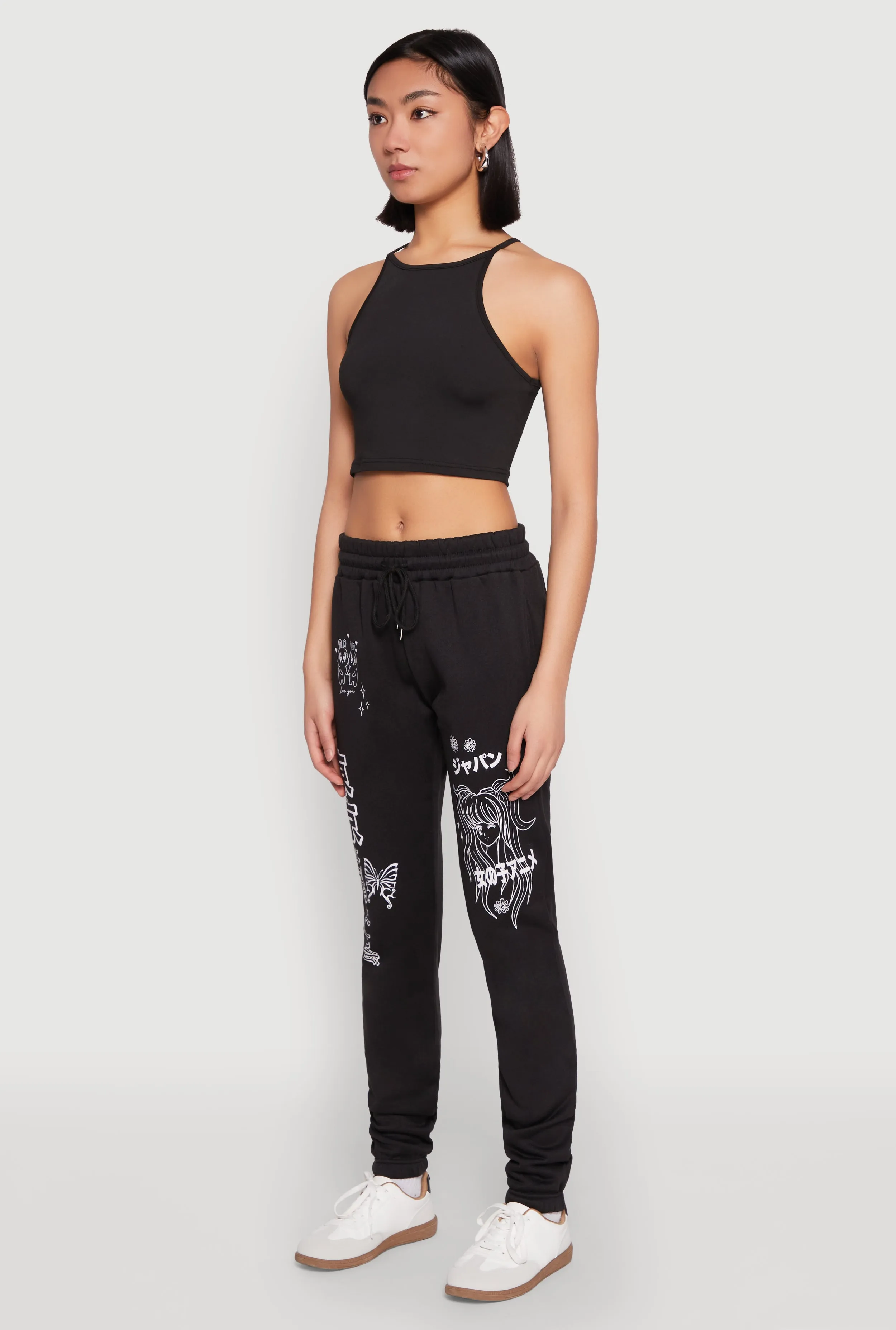 Anime Graphic Print Sweatpants sold by Rainbow product image thumbnail 3