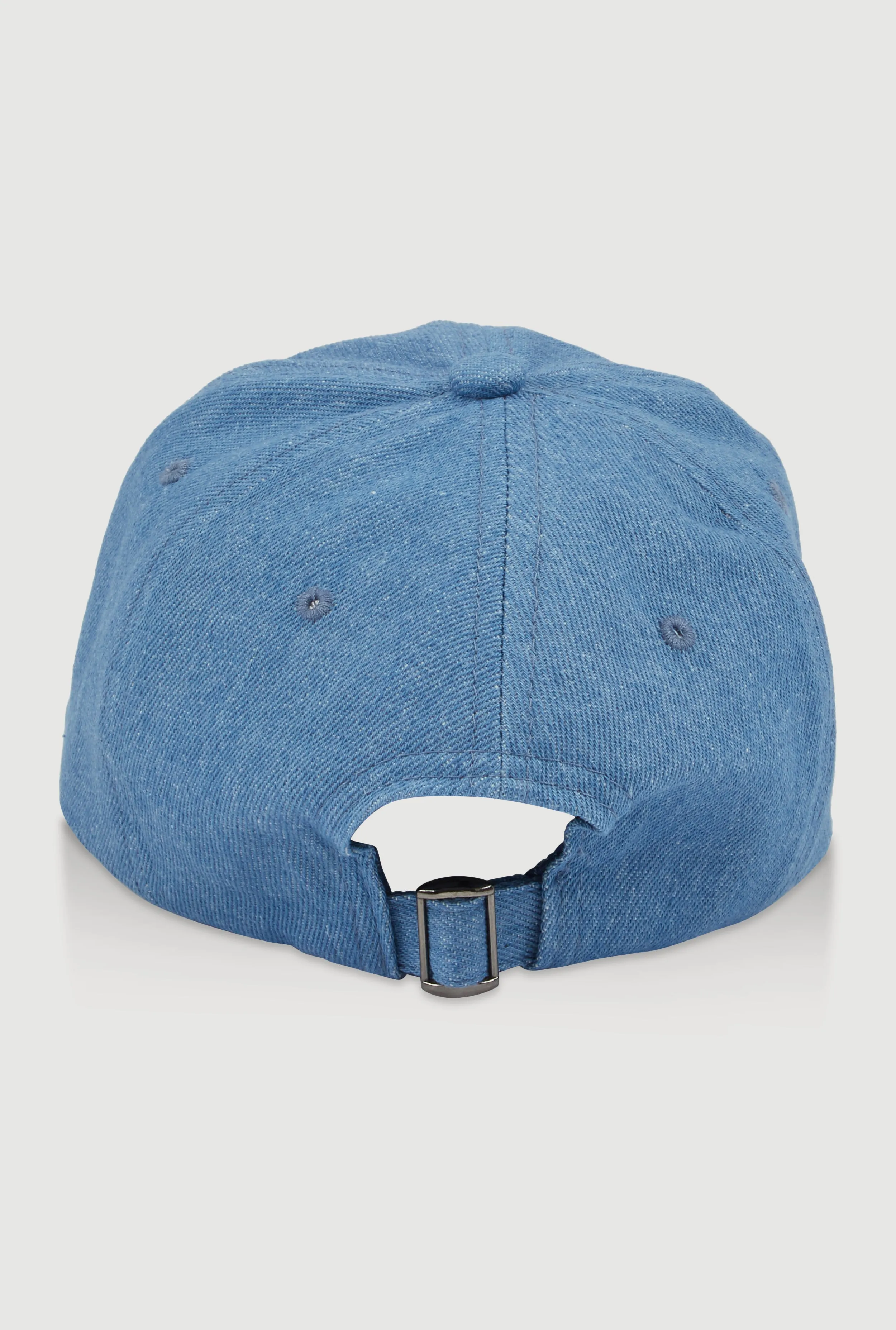 Rhinestone Bow Denim Baseball Cap sold by Rainbow product image thumbnail 5