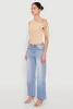 Textured Knit Tie Strap One Shoulder Top sold by Rainbow