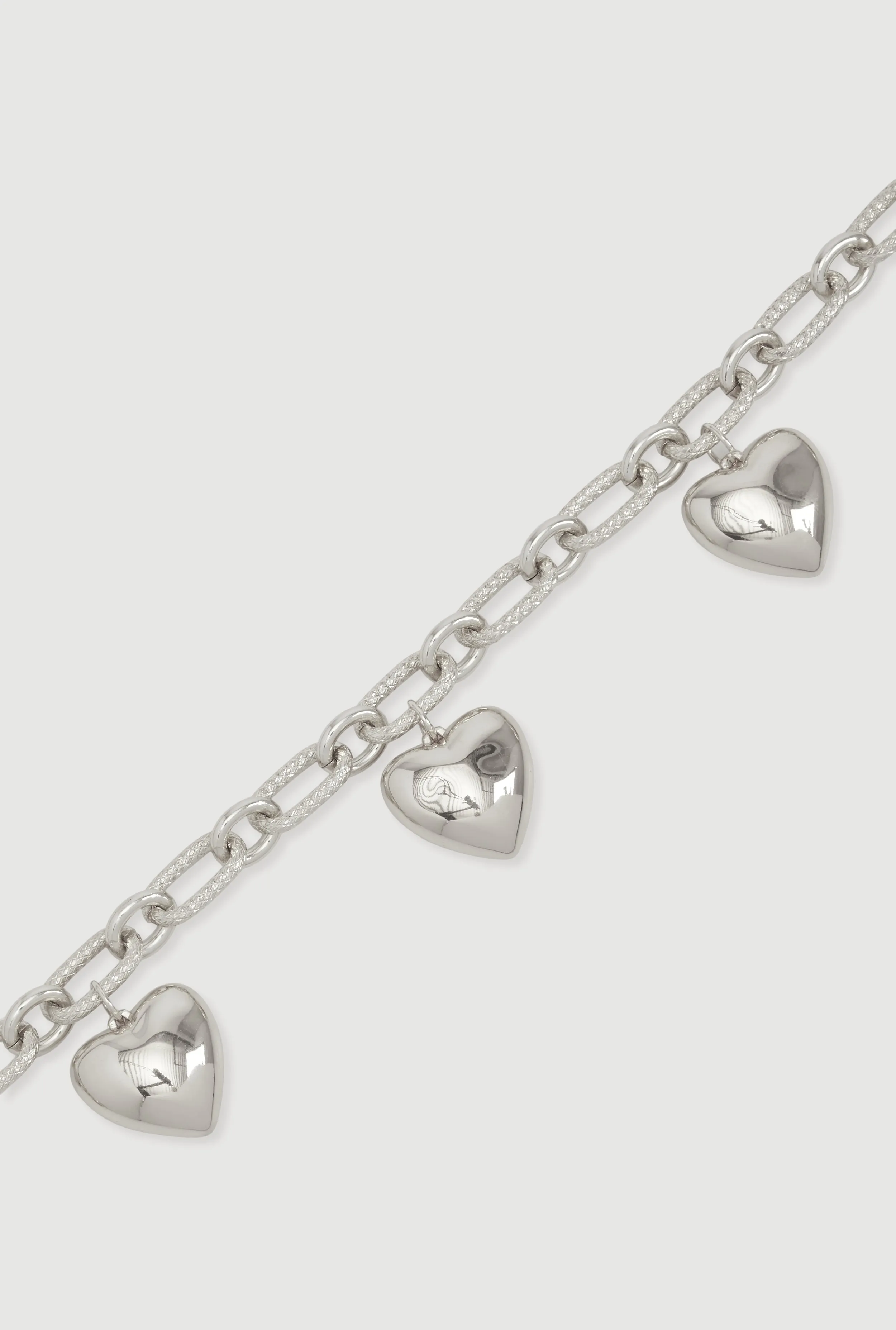 Heart Charm Chain Belt sold by Rainbow product image thumbnail 3