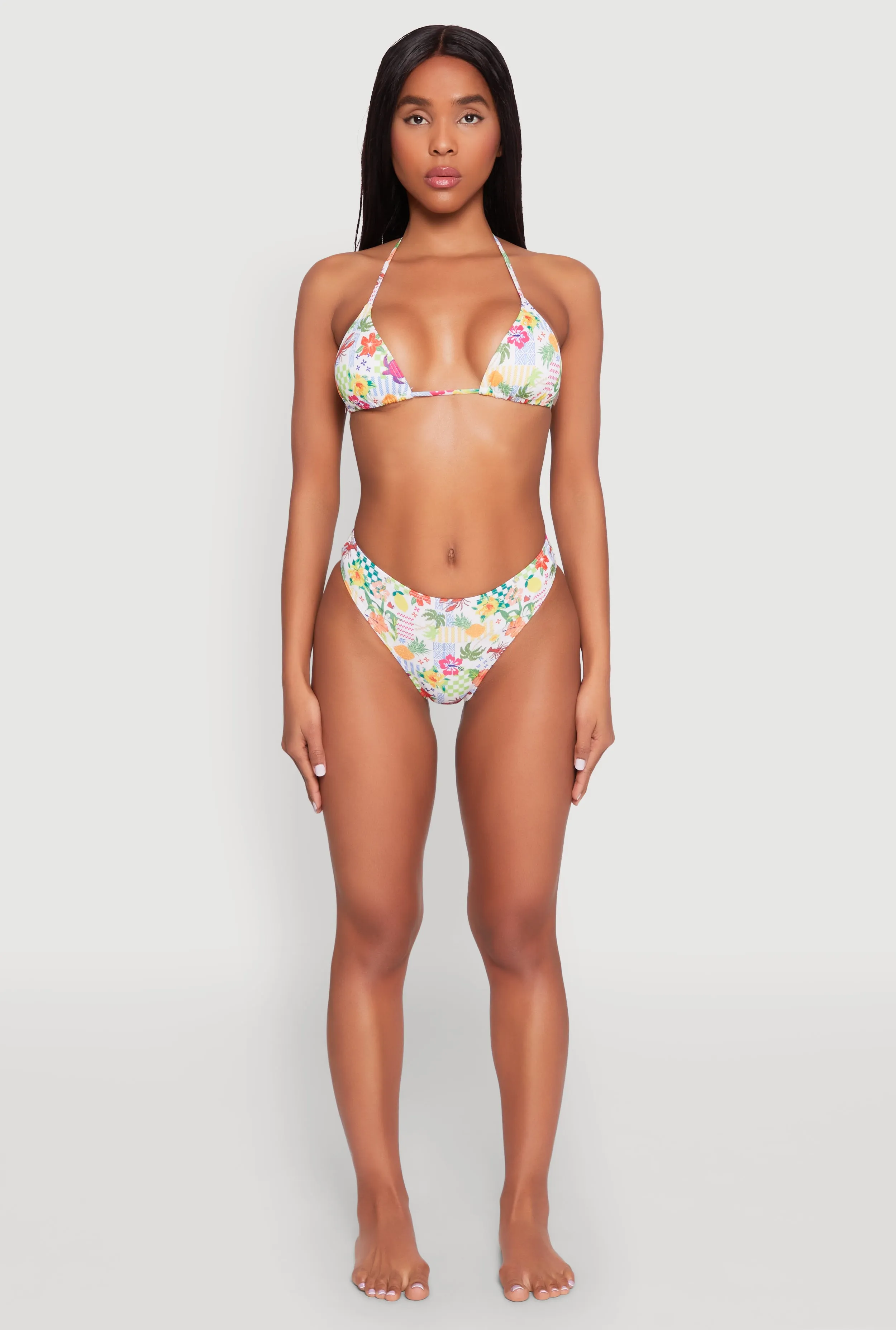 Tropical Print Hipster Bikini Bottoms sold by Rainbow product image thumbnail 3