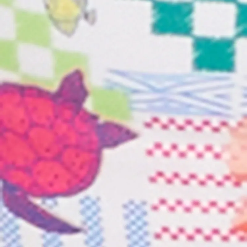 Tropical Print Ruched Cover Up Skirt sold by Rainbow product image thumbnail 4