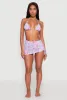 Daisy Print Ruched Cover Up Skirt sold by Rainbow