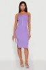 Ribbed Knit Faux Pearl Detail Tube Dress sold by Rainbow