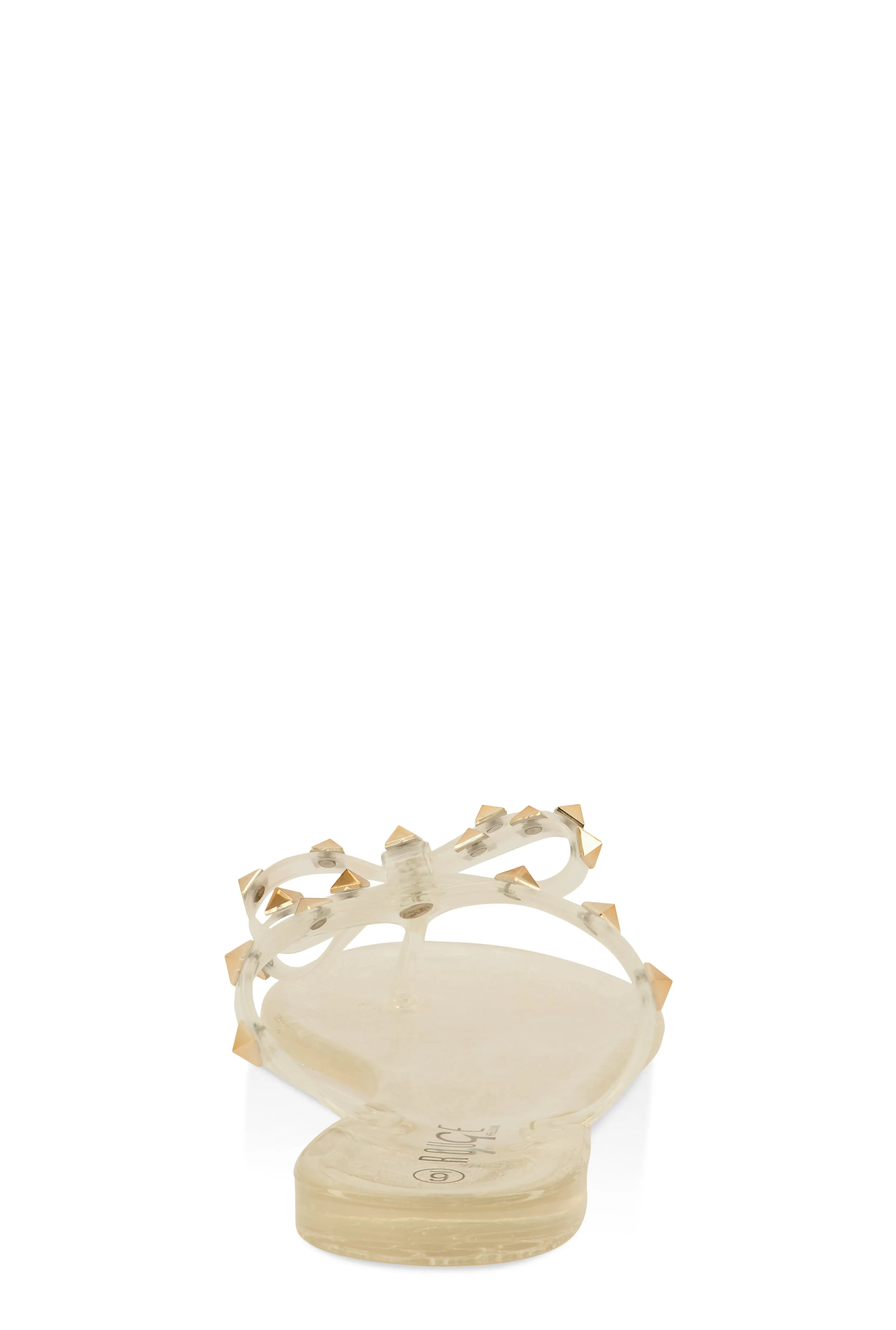 Bow Studded Jelly Thong Slide Sandals sold by Rainbow product image thumbnail 3