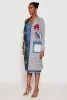 Spoon Jeans LA Chenille Patch Camo Plaid Coat sold by Rainbow