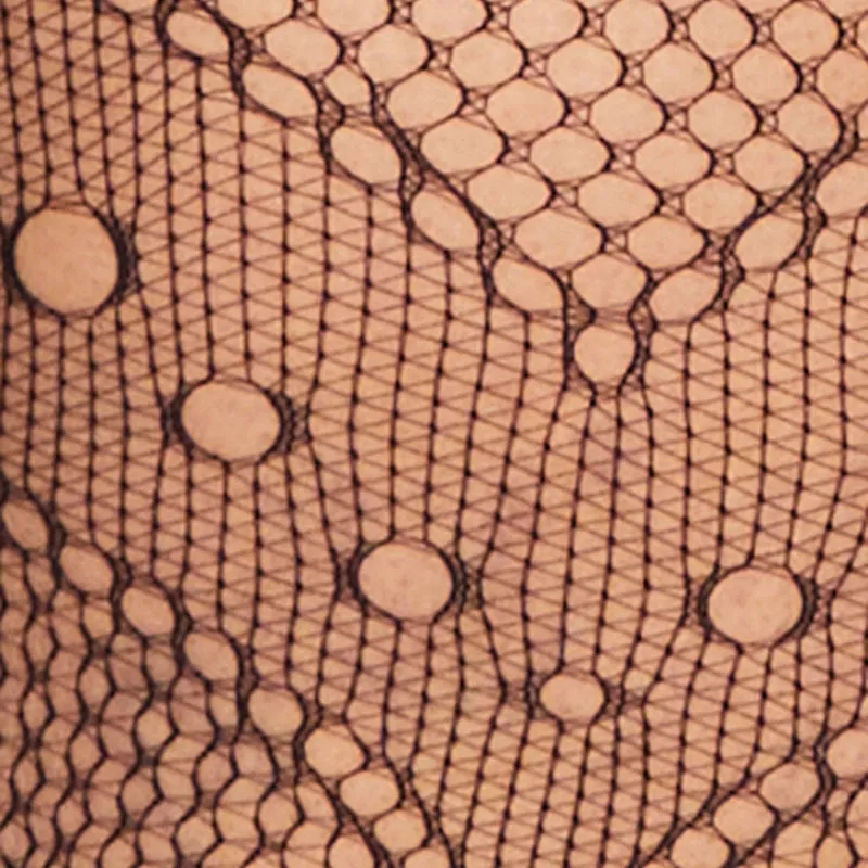 Plus Size Fishnet Patterned High Waist Tights sold by Rainbow product image thumbnail 3