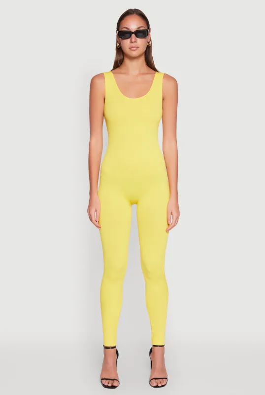 Ribbed Knit Catsuit sold by Rainbow