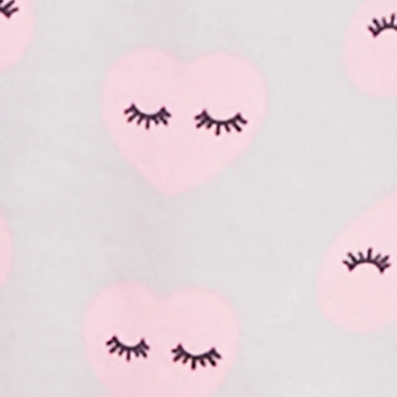 Soft Knit Heart Graphic Print Cami Nightgown sold by Rainbow product image thumbnail 4