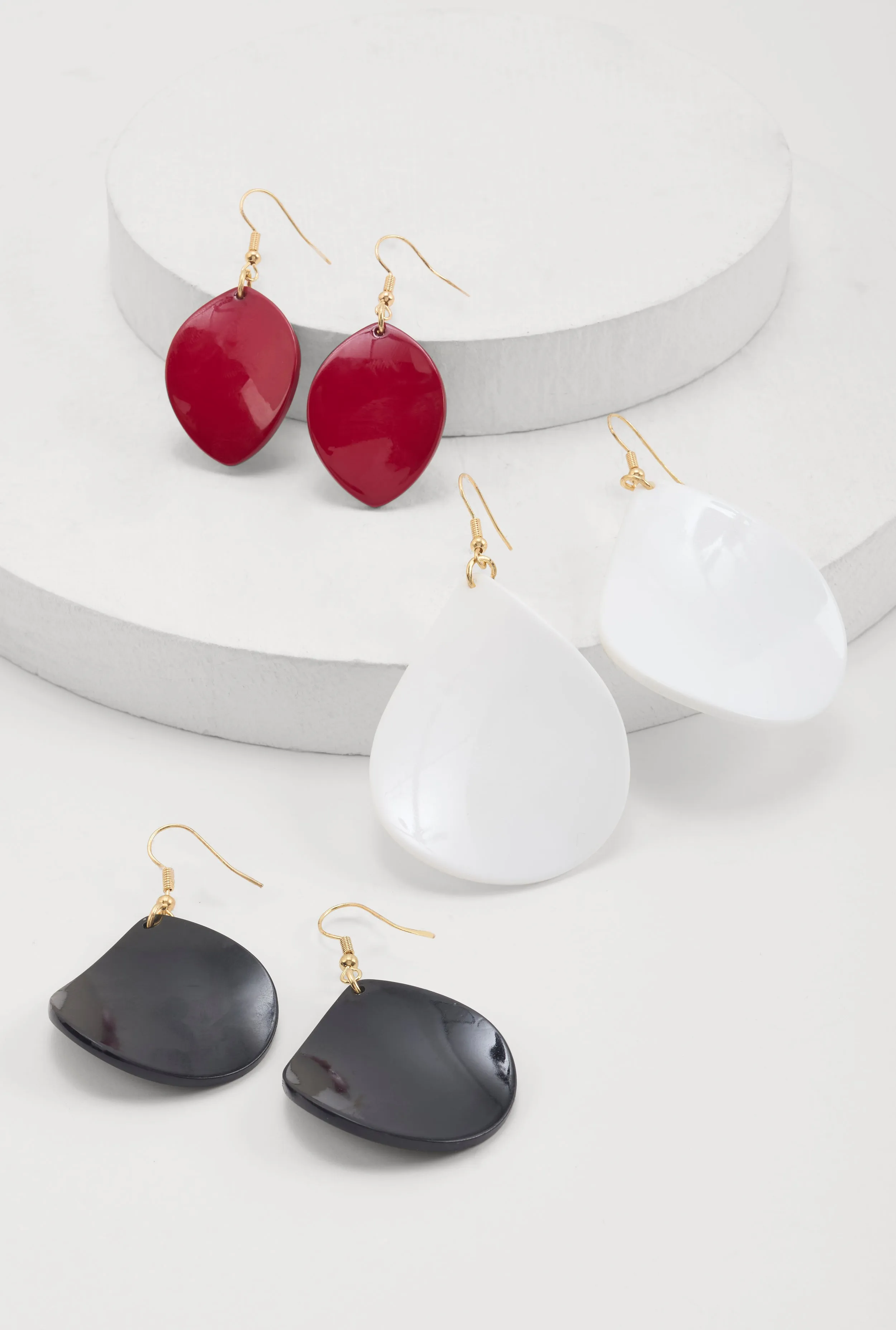 Assorted Teardrop Earring Trio sold by Rainbow