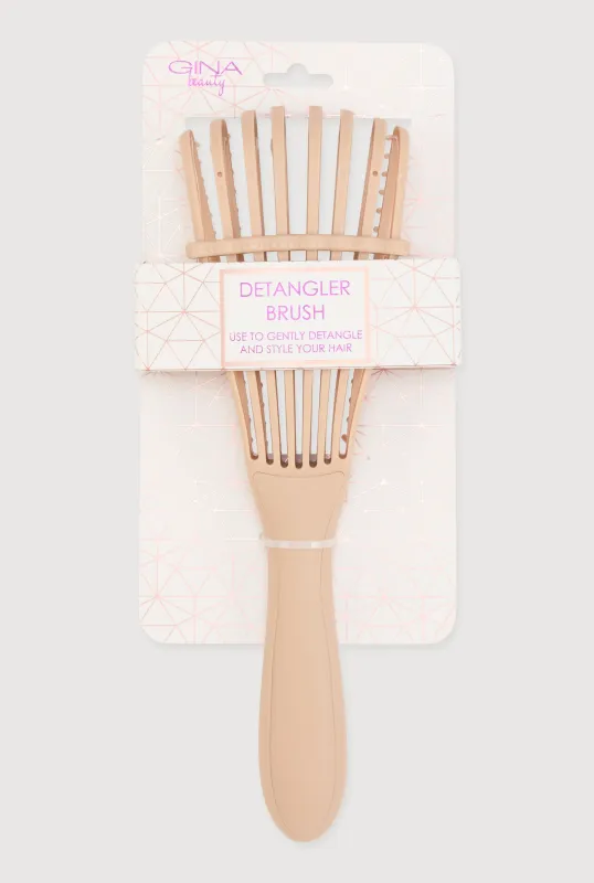 Detangler Hair Brush made by Rainbow
