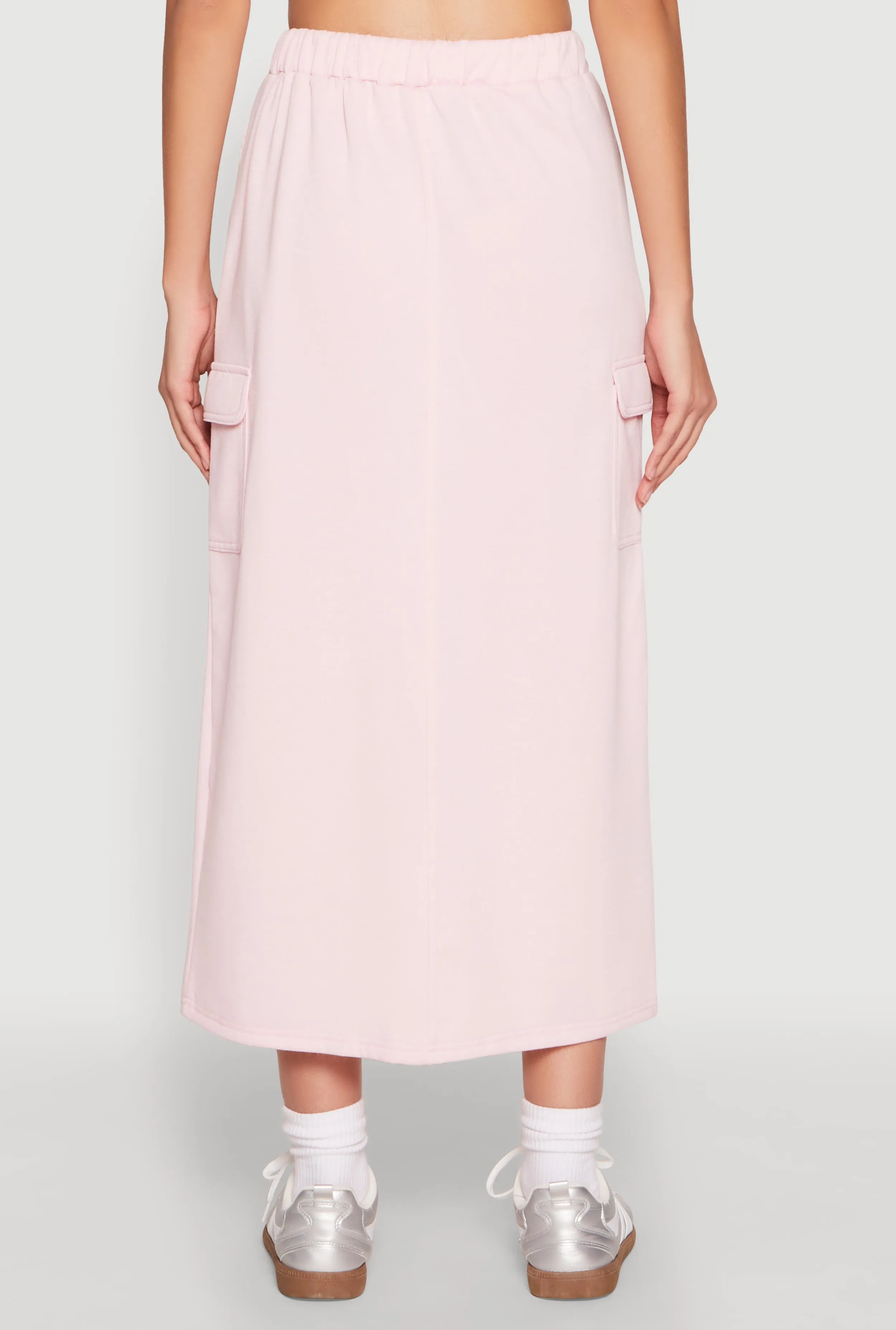 Almost Famous Fleece Slit Front Cargo Skirt sold by Rainbow product image thumbnail 5