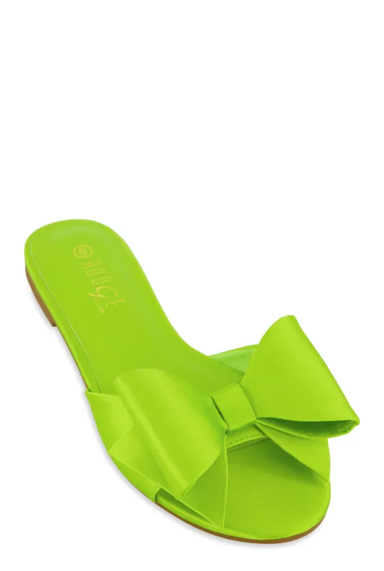 Bow Slide Sandals sold by Rainbow