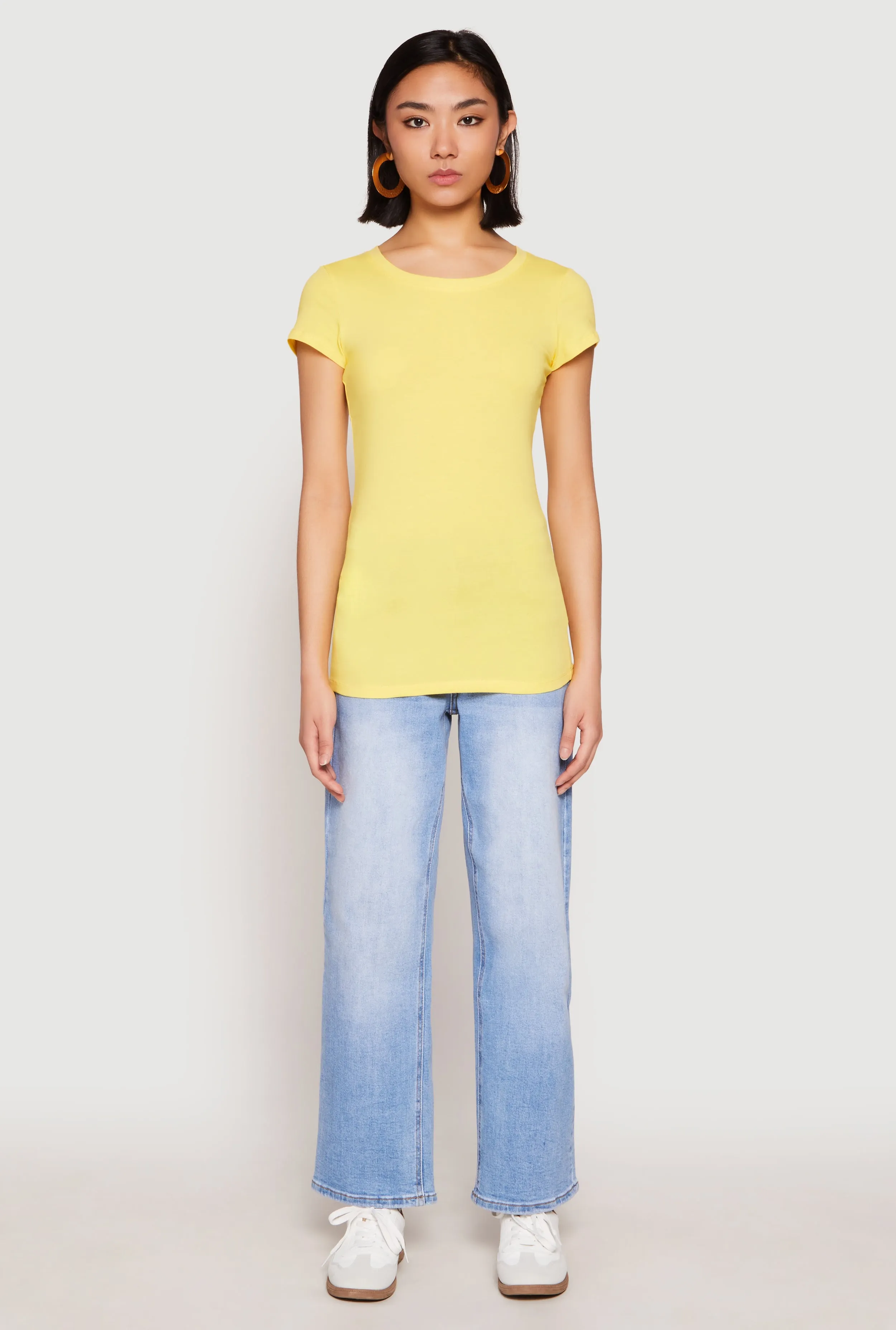 Short Sleeve Scoop Neck Tee sold by Rainbow