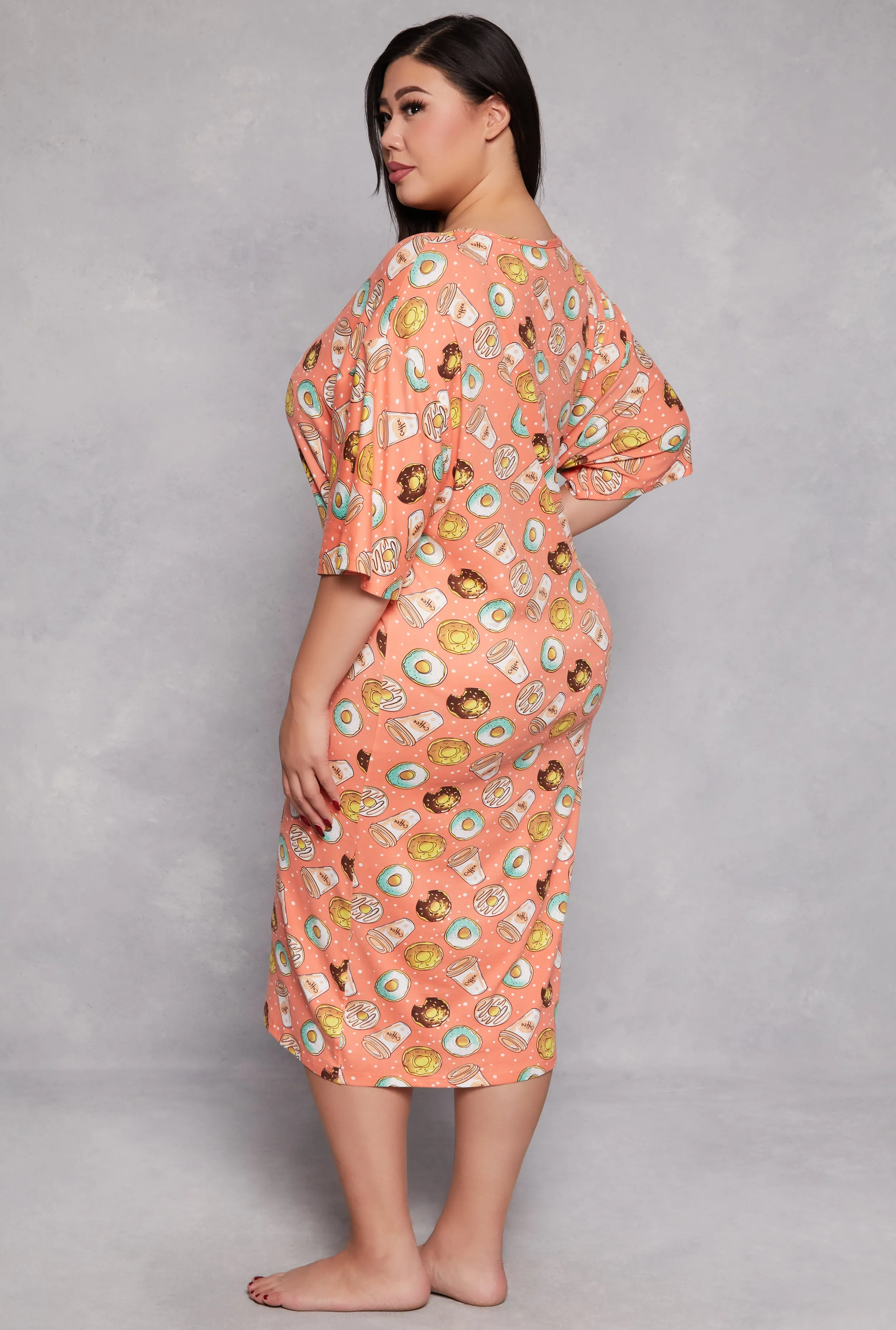 Plus Size Graphic Print Sleepshirt sold by Rainbow product image thumbnail 2