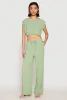 Linen Wide Leg Pants sold by Rainbow
