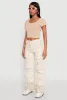 Daisy Mineral Wash Multi Pocket Cargo Jeans sold by Rainbow