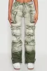Daisy Mineral Wash Multi Pocket Cargo Jeans sold by Rainbow