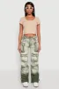 Daisy Mineral Wash Multi Pocket Cargo Jeans sold by Rainbow