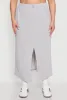 Plus Size Almost Famous Fleece Maxi Cargo Skirt sold by Rainbow