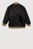 Boys Chenille Patch City Graphic Varsity Jacket sold by Rainbow
