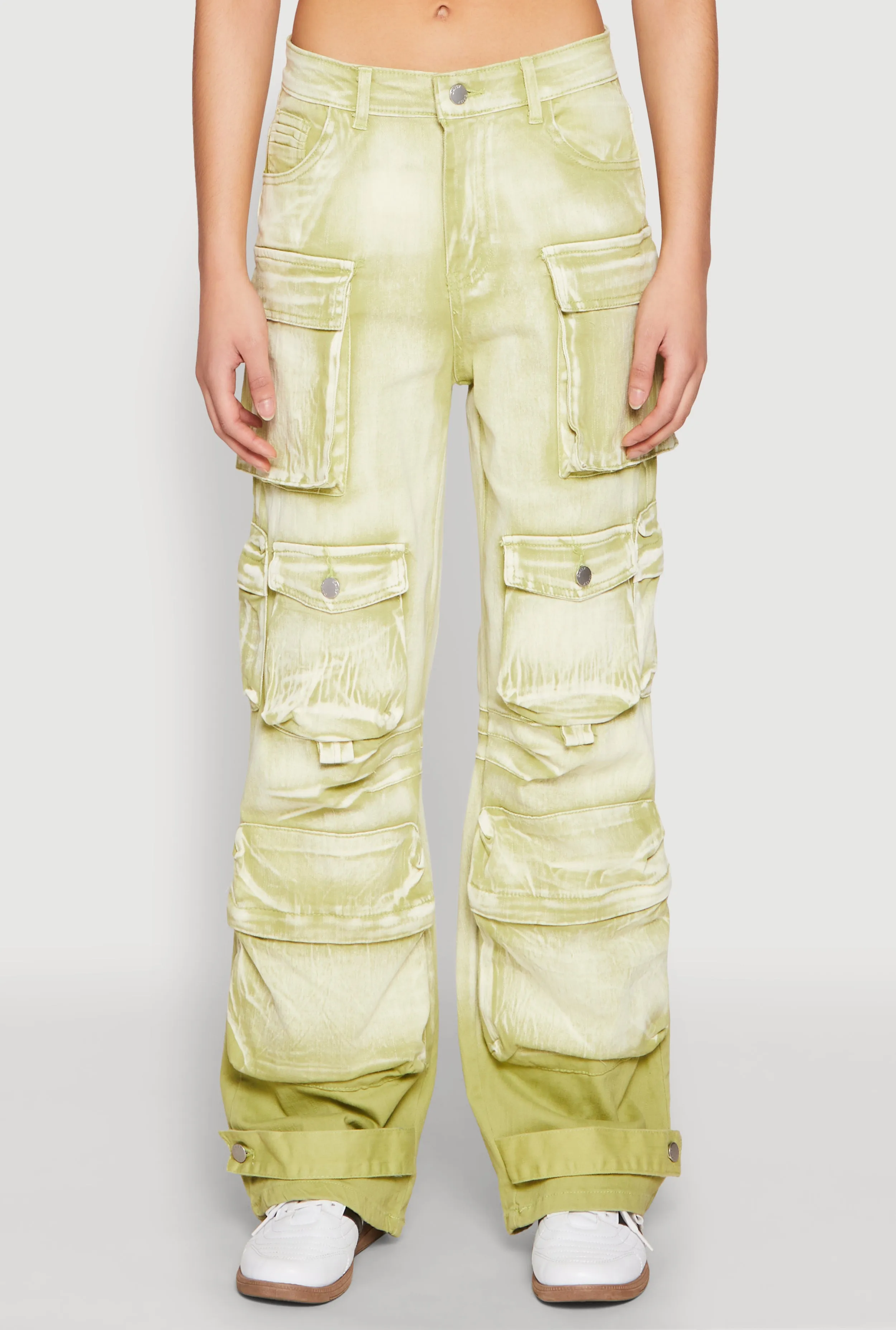 Daisy Mineral Wash Multi Pocket Cargo Jeans sold by Rainbow product image thumbnail 5