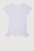 Girls 3D Rhinestone Graphic Tee sold by Rainbow