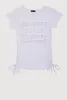 Girls 3D Rhinestone Graphic Tee sold by Rainbow