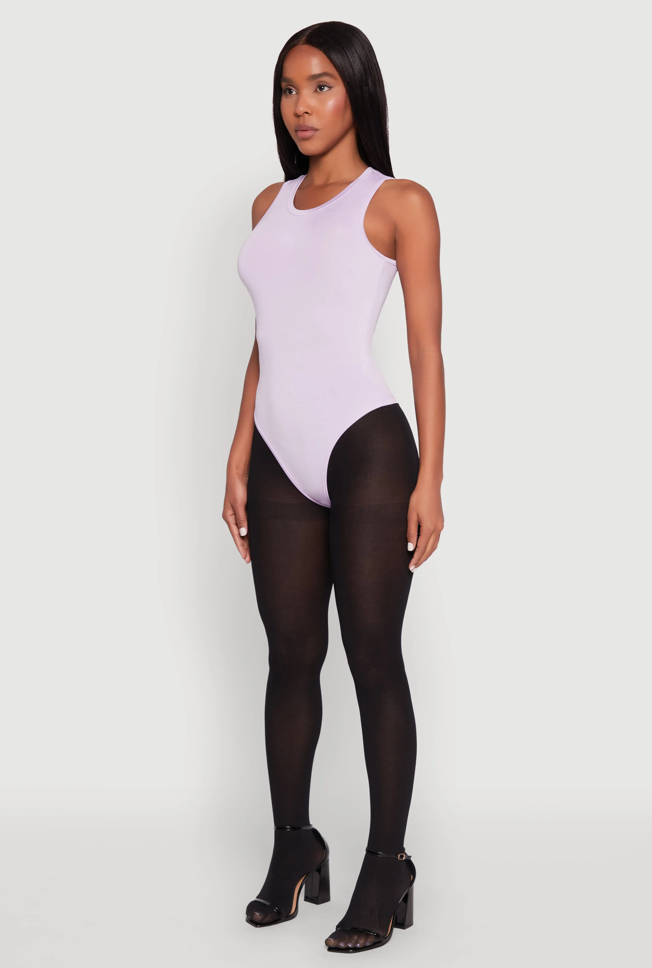 Daisy Crew Neck Tank Bodysuit sold by Rainbow product image thumbnail 5
