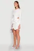 Long Sleeve Wired Ruffle Blouse sold by Rainbow