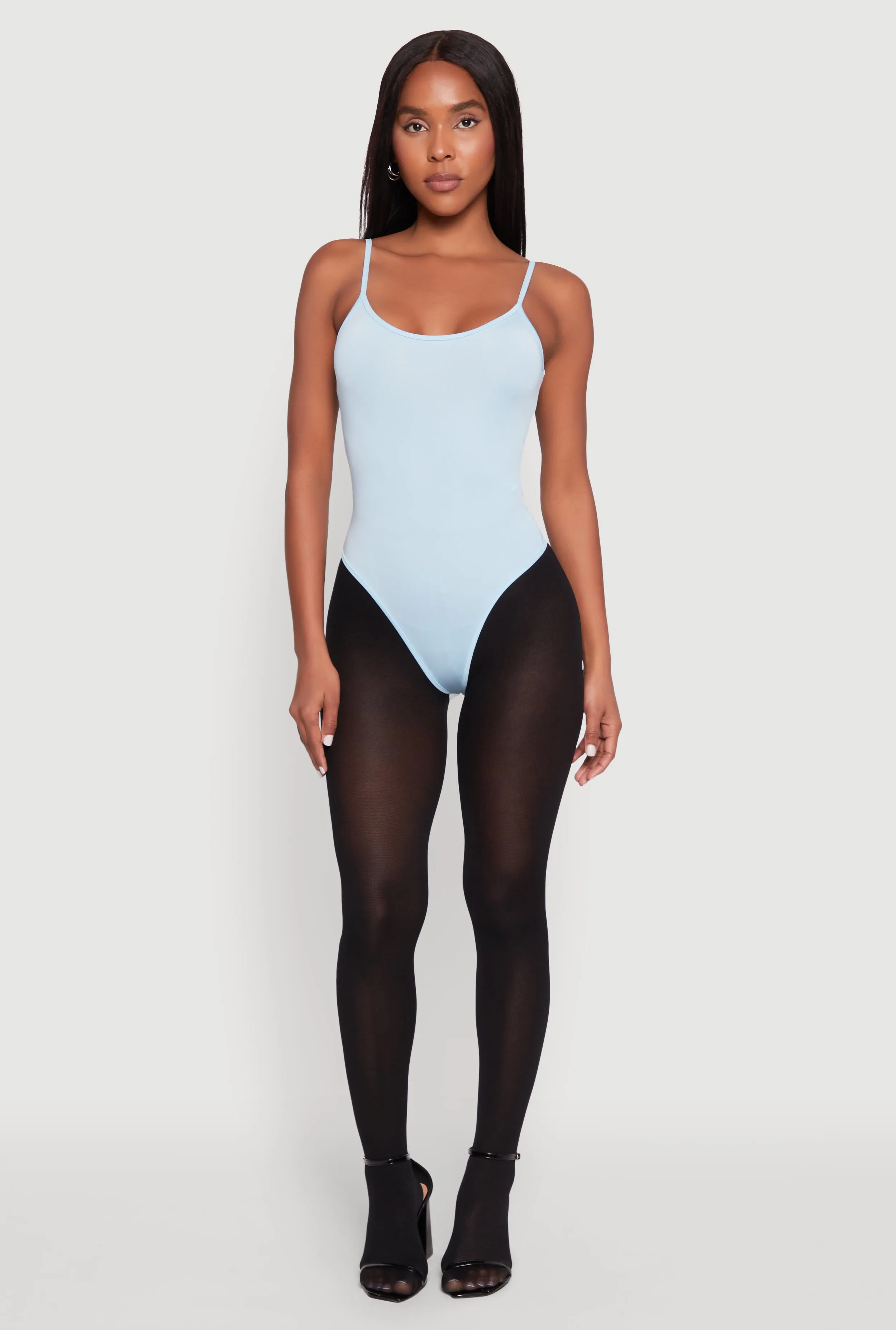 Daisy Scoop Neck Cami Bodysuit sold by Rainbow