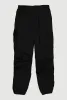 Girls Nylon Parachute Cargo Joggers sold by Rainbow