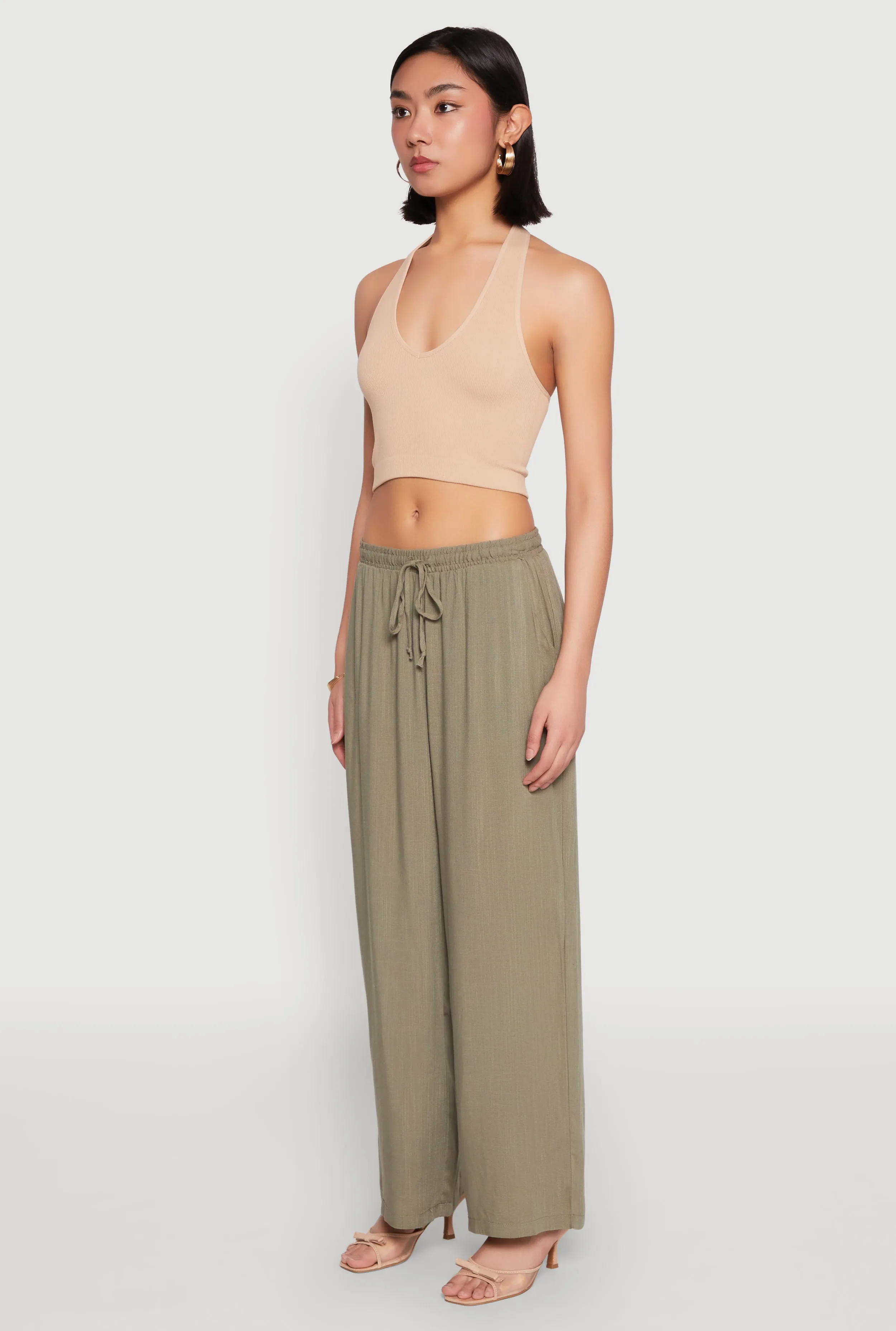 Linen Palazzo Pants sold by Rainbow product image thumbnail 3