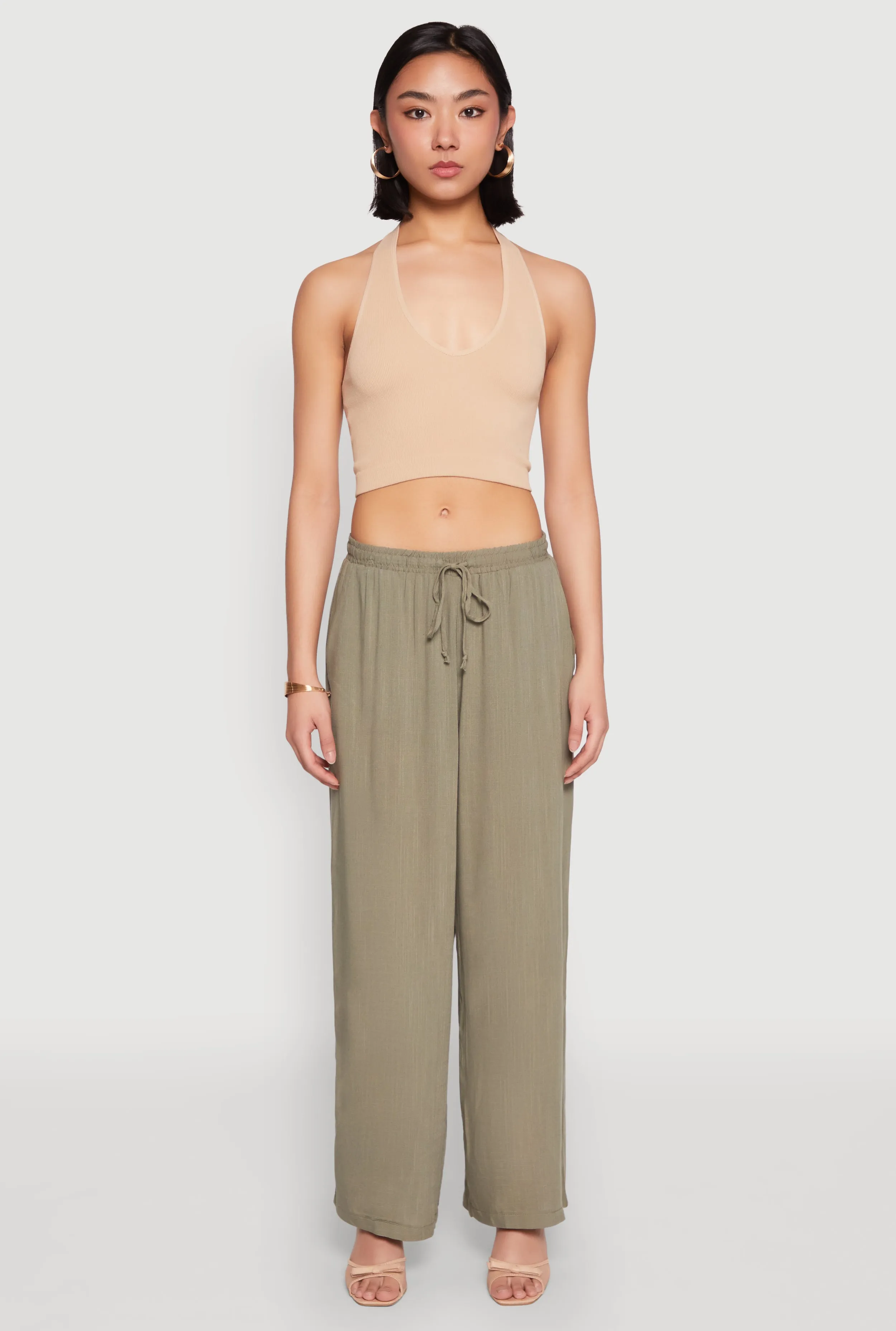 Linen Palazzo Pants sold by Rainbow product image thumbnail 2