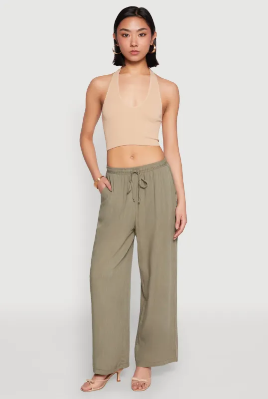 Linen Palazzo Pants made by Ambiance