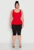 Plus Size Seamless Shelf Bra Tank Top sold by Rainbow