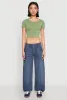 Seamless Short Sleeve Crop Top sold by Rainbow