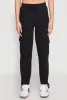 Fleece Ruched Hem Cargo Sweatpants sold by Rainbow